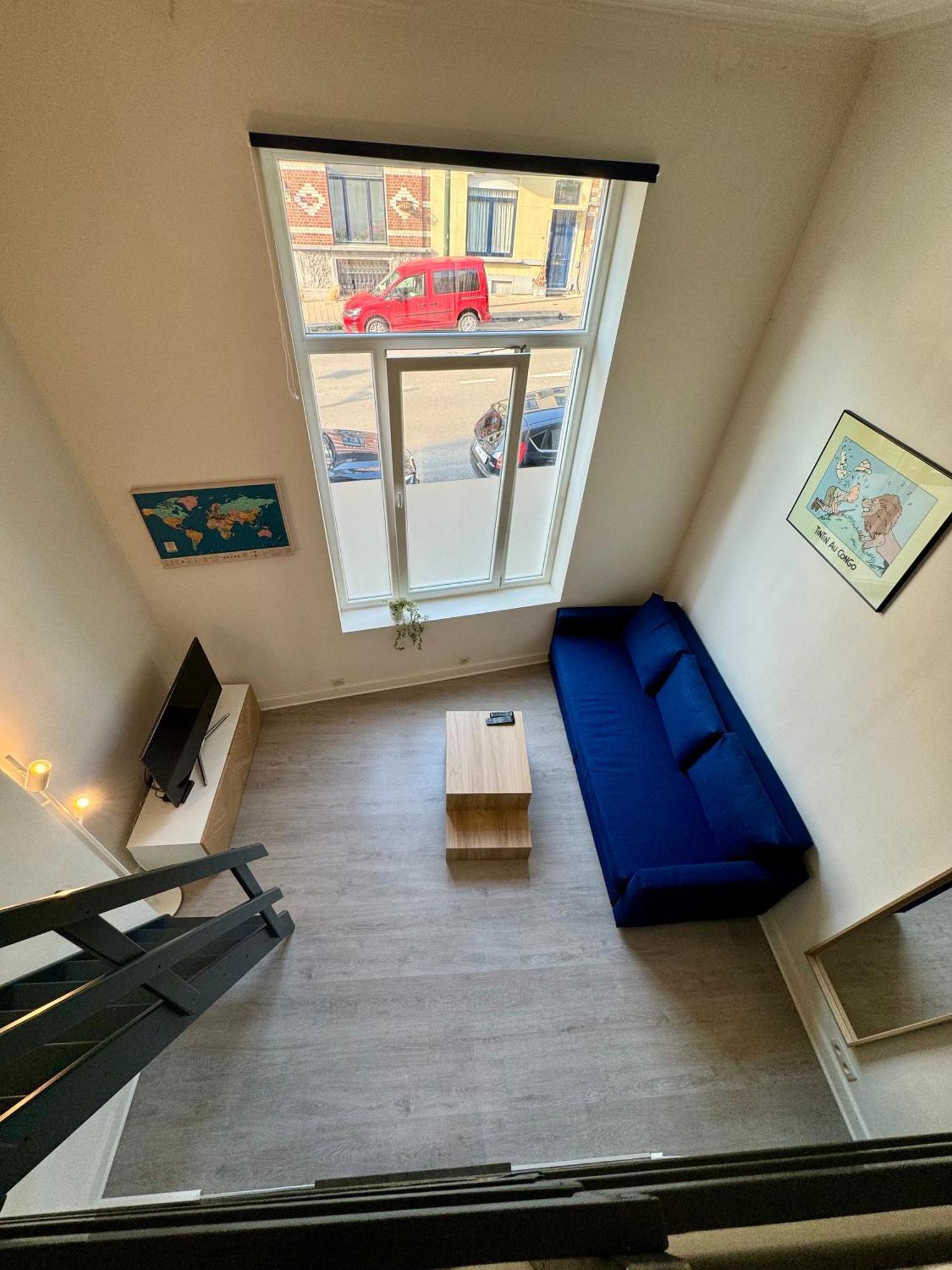 Studio Avec Chambre En Mezzanine 브뤼셀 외부 사진